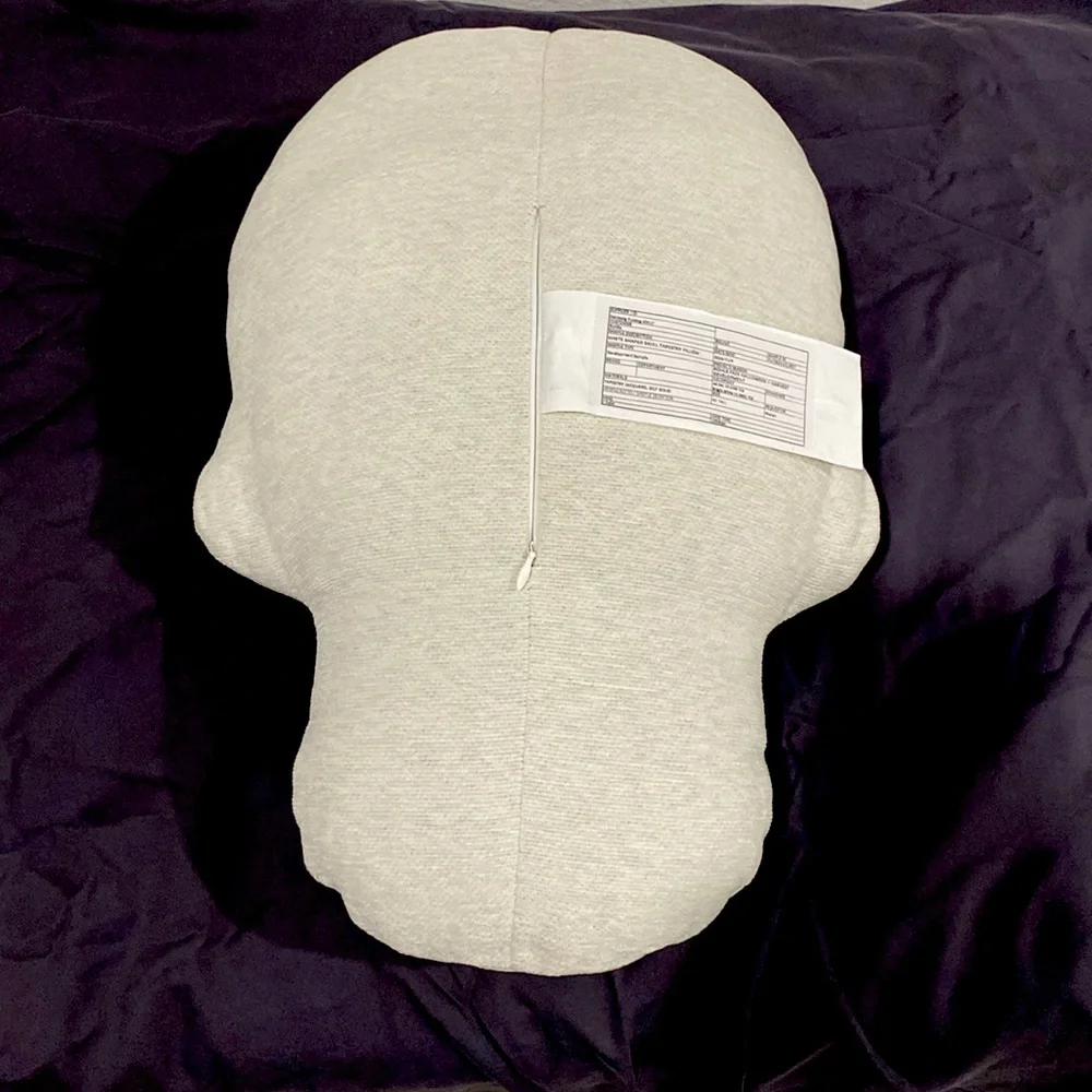 NWOT Skull Tapestry Throw Pillow , Large